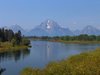 Grand Tetons and Snake River: Grand Tetons and Snake River with reflections.