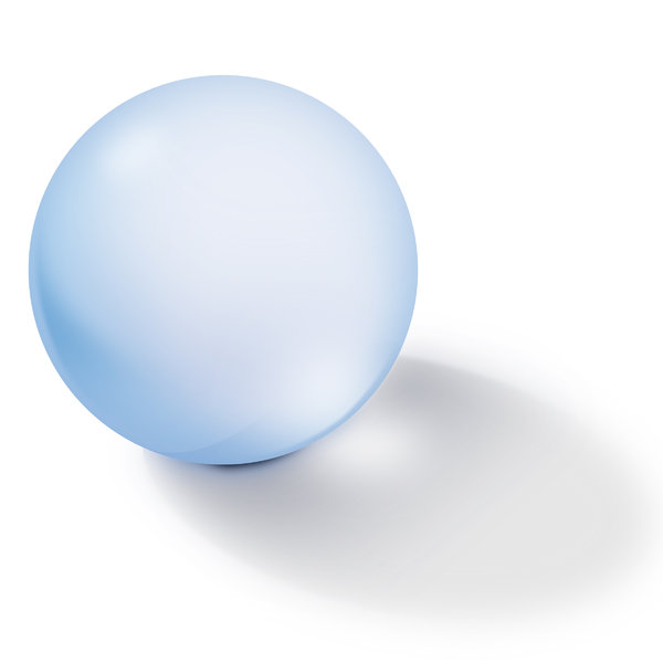sphere: computer rendered image