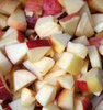 APPLE SALAD FIXIN'S: FIRST STEP IN MAKING AN APPLE SALAD
