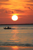 Sunrise in July: Sunrise on Galveston Bay, Texas on 7-14-06
