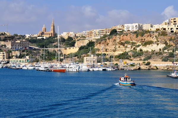 Überfahrt nach Gozo von Malta: 