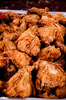 Fried Chicken: Fried in the south, eaten quickly. 