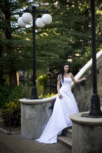 Tera: Tera in a Wedding Gown