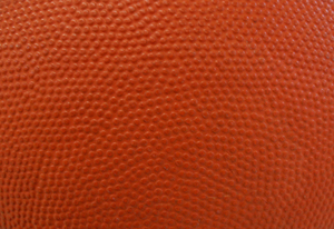 Basketball Background: Close up of a basketball for backgrounds