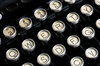 Antike Schreibmaschine Nahaufnahme: 