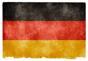 Alemania Grunge Flag: 