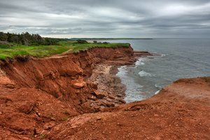 PEI Coastal Scenery - HDR: Coastal scenery from Prince Edward Island, Canada. HDR composite from multiple exposures.
