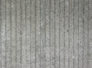 striped concrete wall 2: Just an ugly but useful concrete wall, casted in a wood form, therefore a vertical stripe pattern.