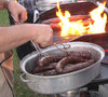 barbecue chefs: great Australian pastime - cooking food on the barbecue