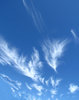 sky spirits1: fine light thin streaky cloud formations