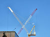 high craned4: high-rise crossed construction cranes
