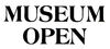 open museum3: museum open for visitors sign