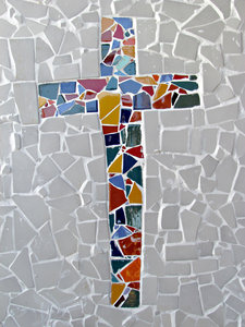 cruz del mosaico: 