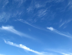 wispy clouds12: fine wispy cloud formations