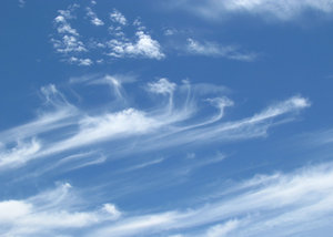 high design - clouds6: fine light thin streaky cloud formations
