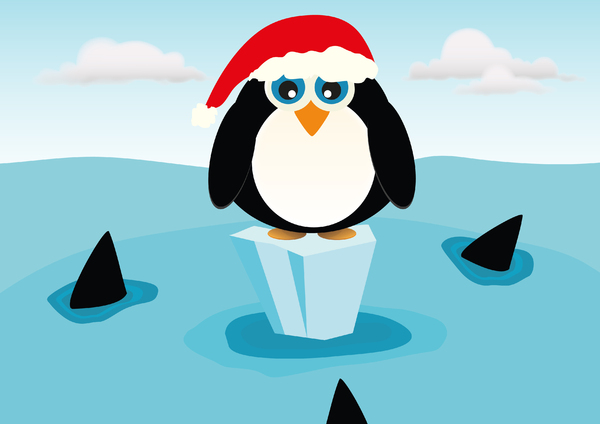 Pingüinos de Papá Noel: 