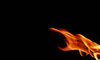 Lets play with fire 2: When fire is captured they take recognisable forms. Notice this series of shots. I see them as a cat, hand and a seal