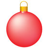 Christmas Tree Bauble 2:  Isolated bauble on a white background.