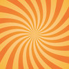 Orange Twist: Orange sunburst twist.  Textured background with lots of copy space.