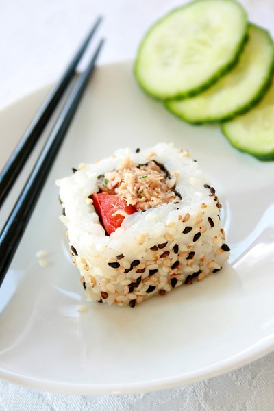 Sushi: Sushi California rolls