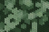 Binary Background 1: A binary texture or background in shades of green.