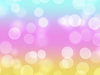 Bokeh or Blurred Lights 1: Bokeh, or blurred background lights in pastel colours. Suitable for a background, Christmas greetings, holiday greetings, texture, or fill.