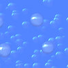 Circles and Bubbles 2: Light blue high definition 3d background of shiny circles and bubbles. Fabulous texture, background, fill or desktop.