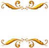 Golden Ornate Border 2: A golden ornate border or frame on a white background. Very elegant and old fashioned in a classic style. You may prefer:  http://www.rgbstock.com/photo/o6fn1Qa/Golden+Ornate+Border+21  or:  http://www.rgbstock.com/photo/nL3fW54/Golden+Vine+Border+3
