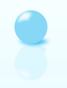 Blue Sphere: A blue orb or sphere. Could be anything from a planet to a crystal ball.