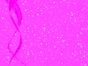 Christmas Background 4: A starry Christmas background or cover in pink, with waves on the side border.