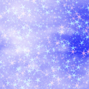 Pink and Blue Stars: Bright, festive mass of stars in a blue sky Suitable for a background, Christmas greetings, holiday greetings, texture, or fill.