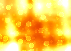 Bokeh or Blurred Lights 3: Bokeh, or blurred background lights in yellow, orange and white. Suitable for a background, Christmas greetings, holiday greetings, texture, or fill.