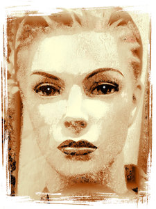 Grunge Portrait Woman 7: A grainy, grungy closeup of a woman's face. Made from an image of a mannequin courtesy Dennis Hill. You may prefer: http://www.rgbstock.com/photo/nN715W4/Woman%27s+Face+Poster or
http://www.rgbstock.com/photo/nN73XNa/Sketch+of+Woman%27s+Face