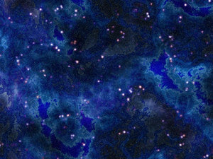 Deep in Space: Deep in space, a multitude of stars and planets glimmer against nebulae.