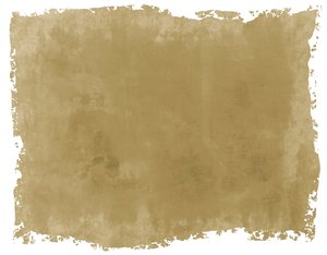 Torn Parchment 3: A grunge parchment or paper background with torn edges, in canvas colours. White background.