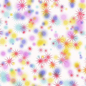 Kolorowe Star Background 1: 