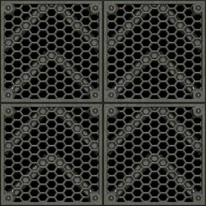 Industrial Grating 2: Metallic industrial grating for floors, walls, prisons, etc. Seamless tile. You may prefer: http://www.rgbstock.com/photo/n2fSKRm/Metal+Plate  or:  http://www.rgbstock.com/photo/o8OAqSM/Metallic+Grille+3 Must contact me if using outside licence. (e.g. in 