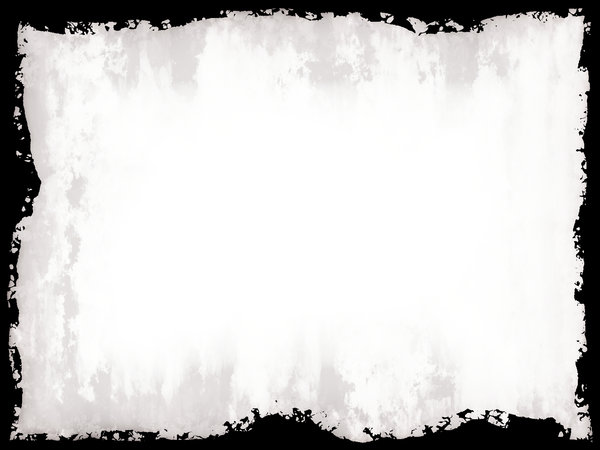 White Grunge Banner: A white grunge background with messy border. Useful banner, texture, cover, etc.