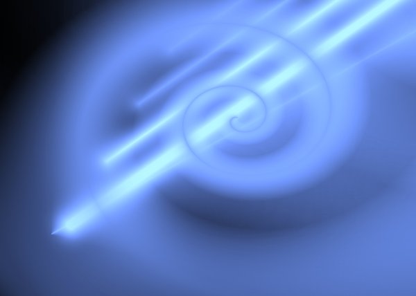 Laser Background 3: Laser swirls and beams of light, like comets, Makes a great texture, backdrop, fill or desktop.