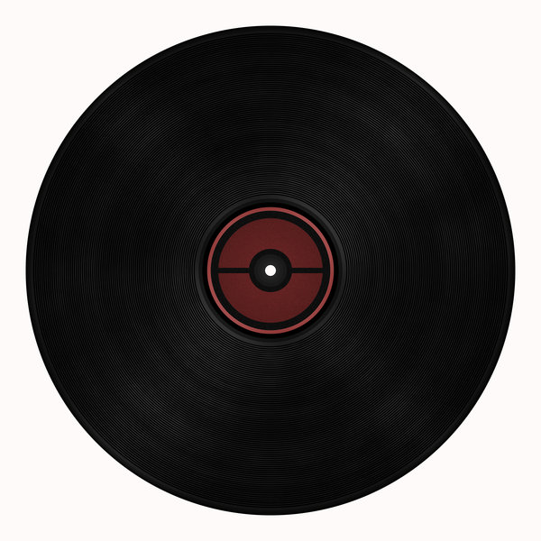 Vinyl Record: An old fashined vinyl record. Space to add your own label.
