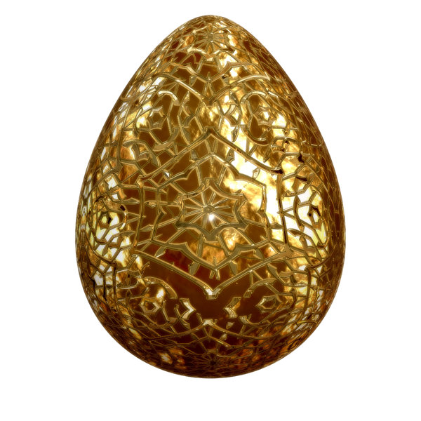 Golden Easter Egg 1: A beautiful golden Easter egg with an ornate pattern.  Could be foil covered chocolate or solid gold. You may prefer this:  http://www.rgbstock.com/photo/2dyXmUa/Easter+Egg+3  or this:  http://www.rgbstock.com/photo/mjE69CS/Easter+Background+2