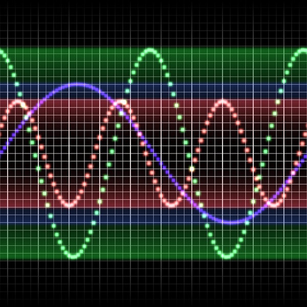 Sound Waves 2: A colourful representation of sound waves. You may prefer:  http://www.rgbstock.com/photo/o6gU8BG/Sound+Waves+3  or:  http://www.rgbstock.com/photo/o6gVih4/Sound+Waves+1