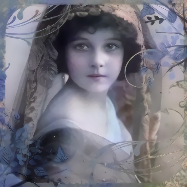 Victorian Girl 5: Variation on a public domain image of a Victorian beauty.