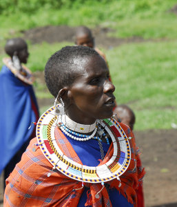 Mujer Masai: 