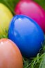 Easter eggs: Colorful Easter eggs