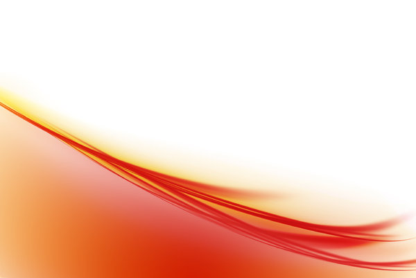 Orange red swoosh: abstract background